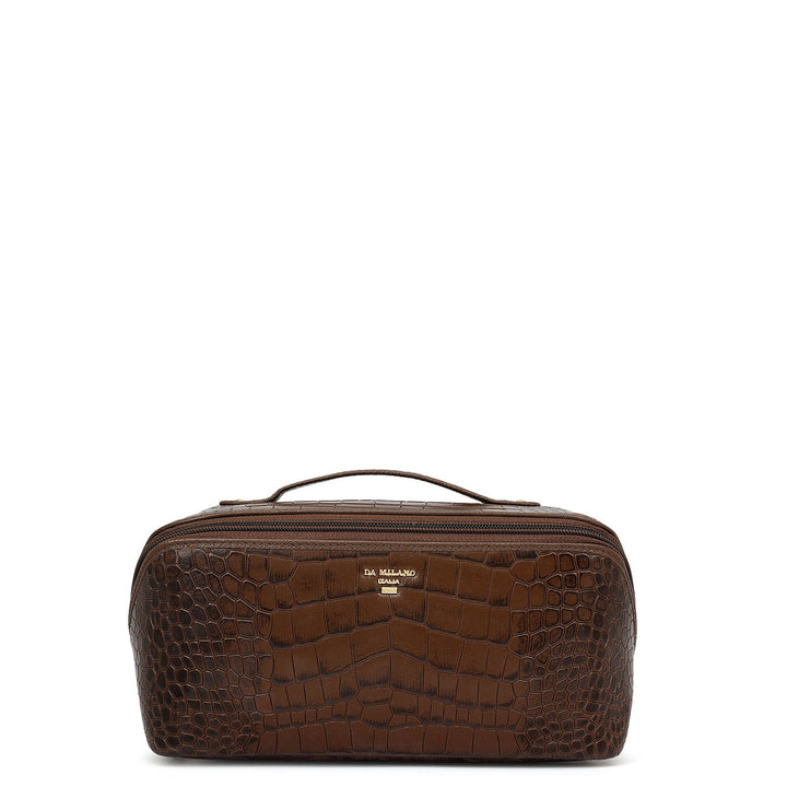 Classic Vanity Pouch - Walnut (S)