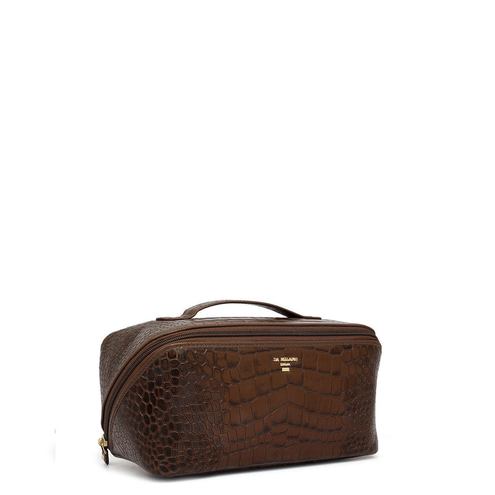 Classic Vanity Pouch - Walnut (S)