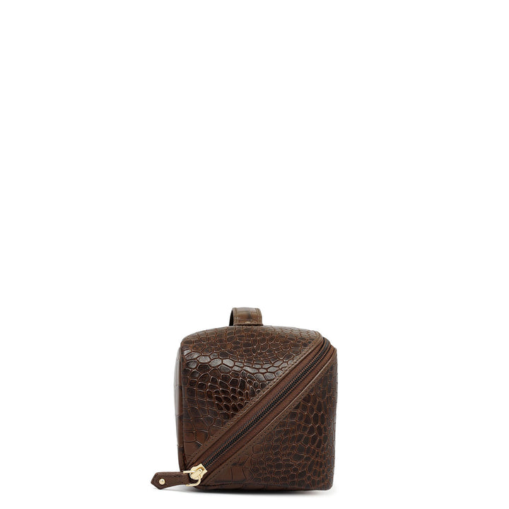 Classic Vanity Pouch - Walnut (S)