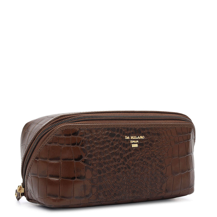 Classic Vanity Pouch - Walnut