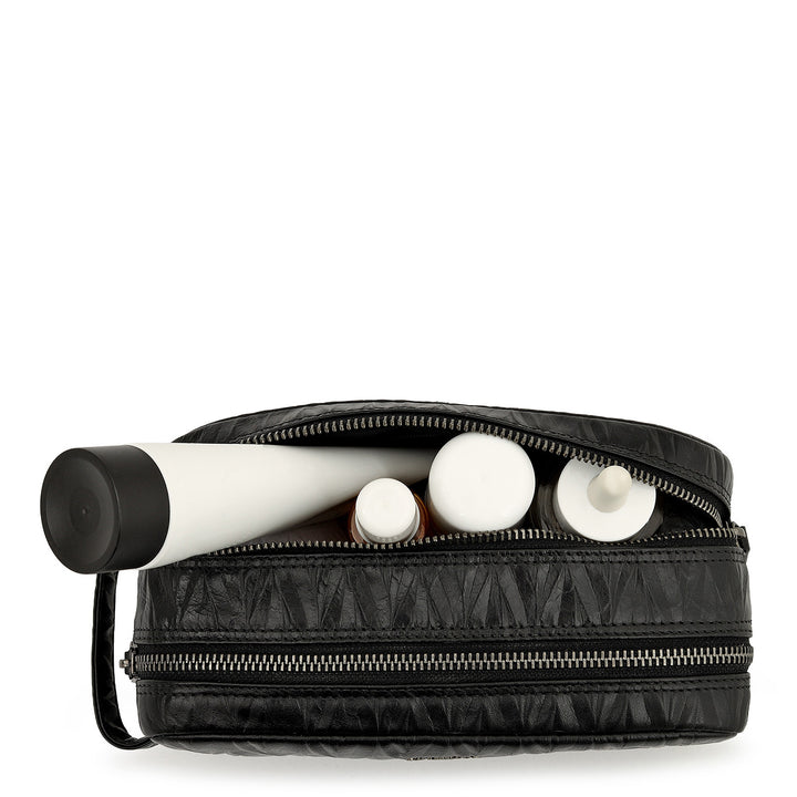 Imprint Men's Vanity Pouch - Black