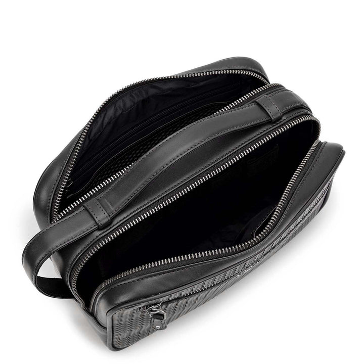 Emboss Vanity Pouch - Black