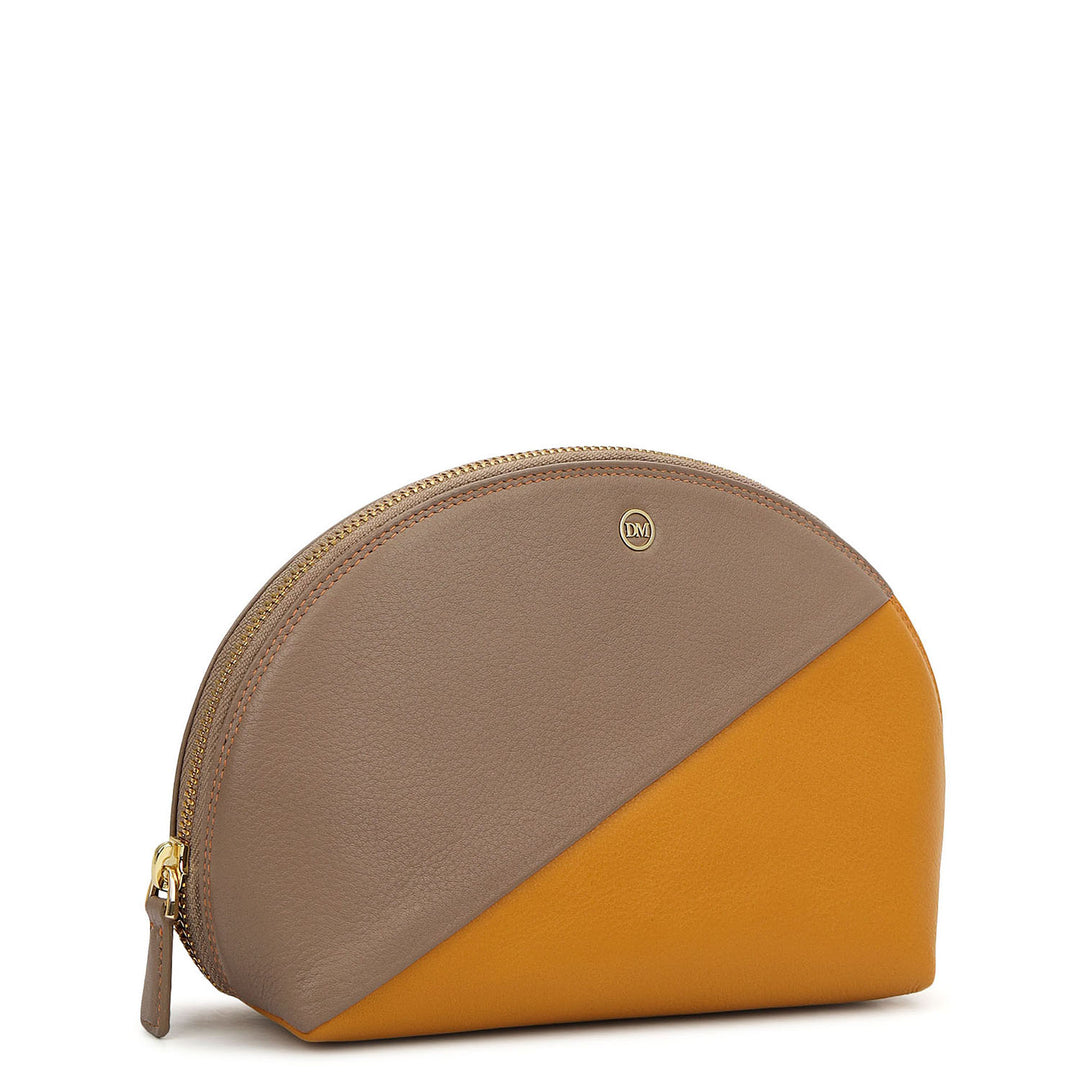 Prisme Vanity Pouch (L)- Navy & Sky Blue