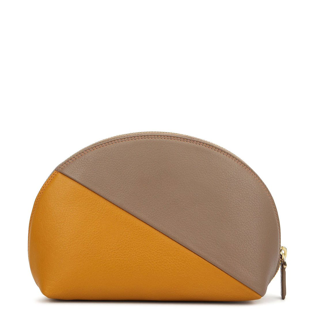 Prisme Vanity Pouch (L)- Navy & Sky Blue