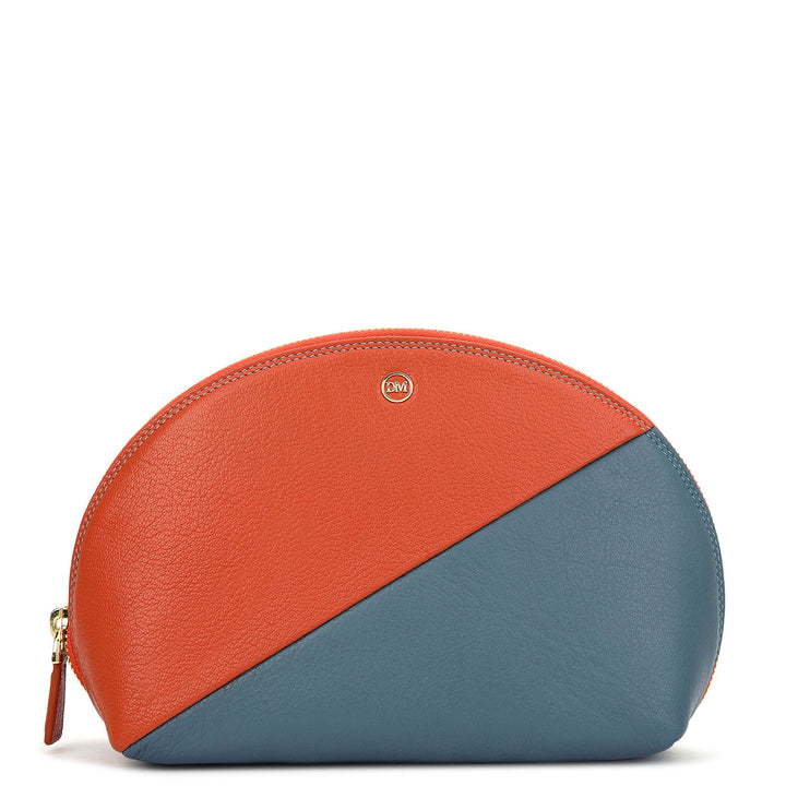 Prisme Vanity Pouch (L)- Navy & Sky Blue