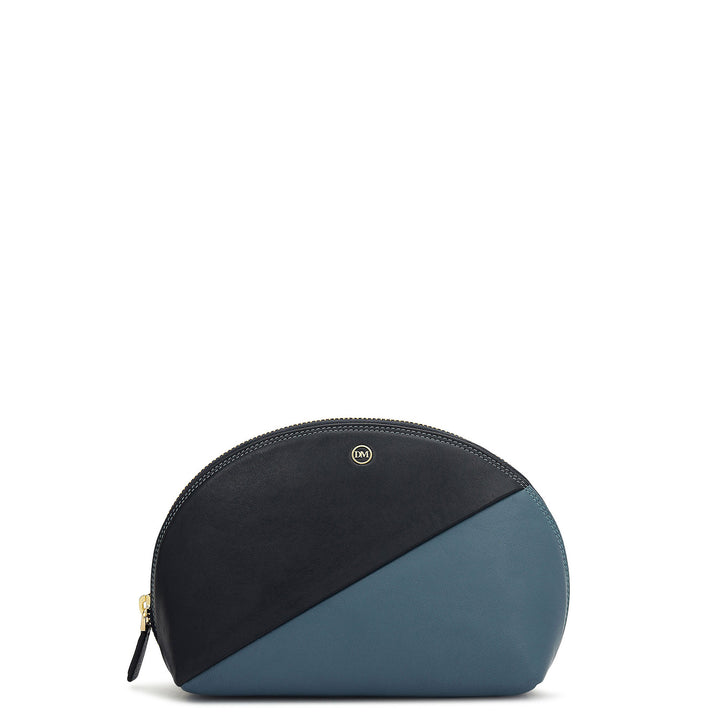 Prisme Vanity Pouch (S) - Navy & Sky Blue