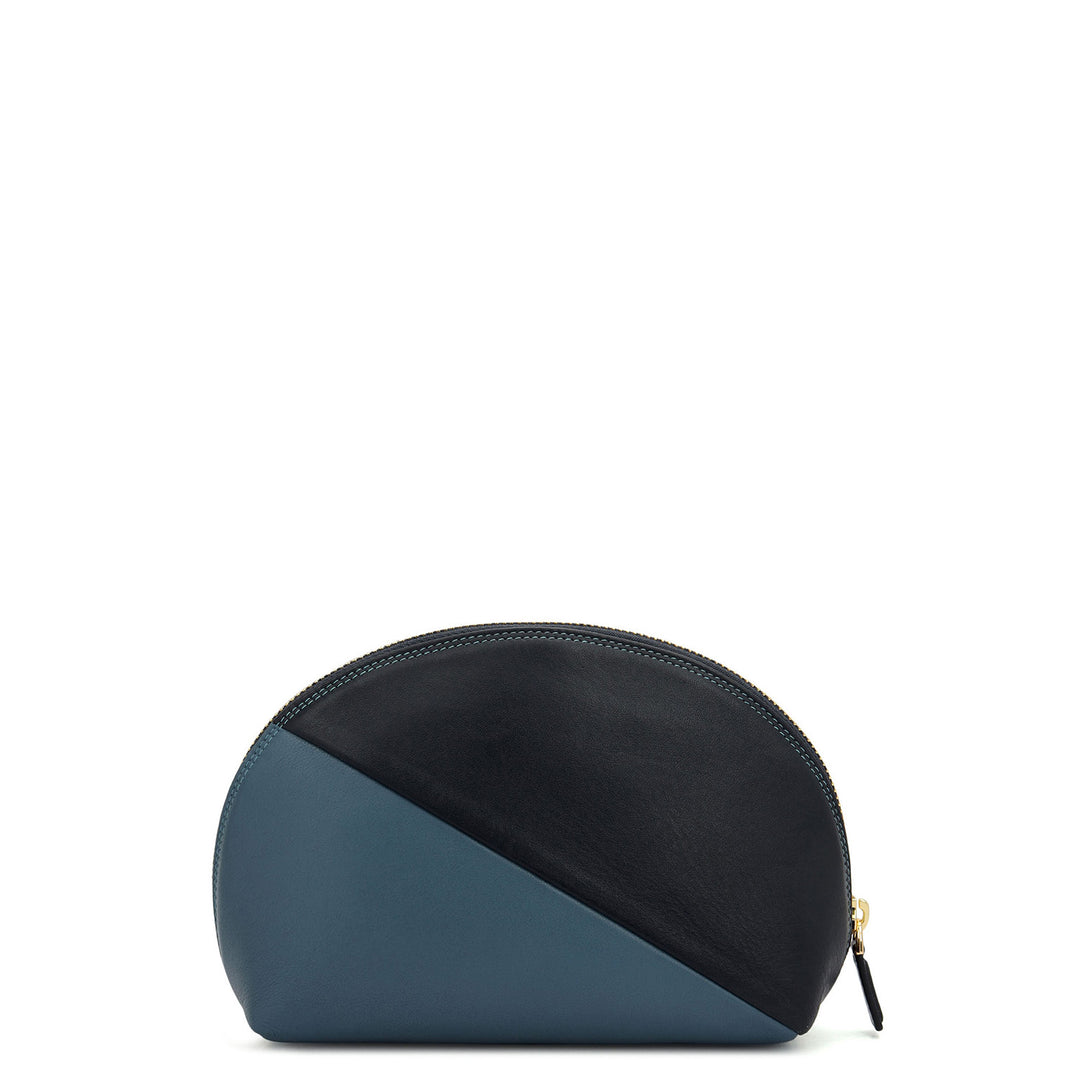Prisme Vanity Pouch (S) - Navy & Sky Blue