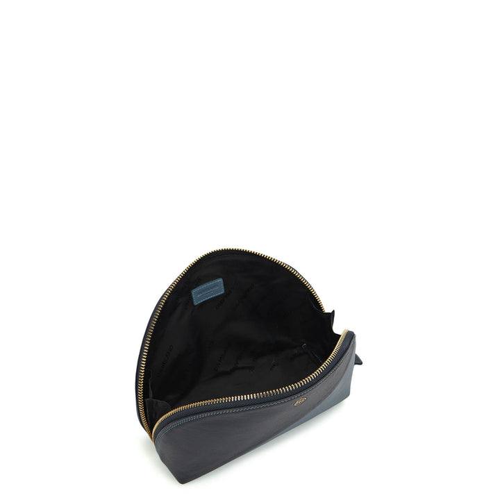 Prisme Vanity Pouch (S) - Navy & Sky Blue