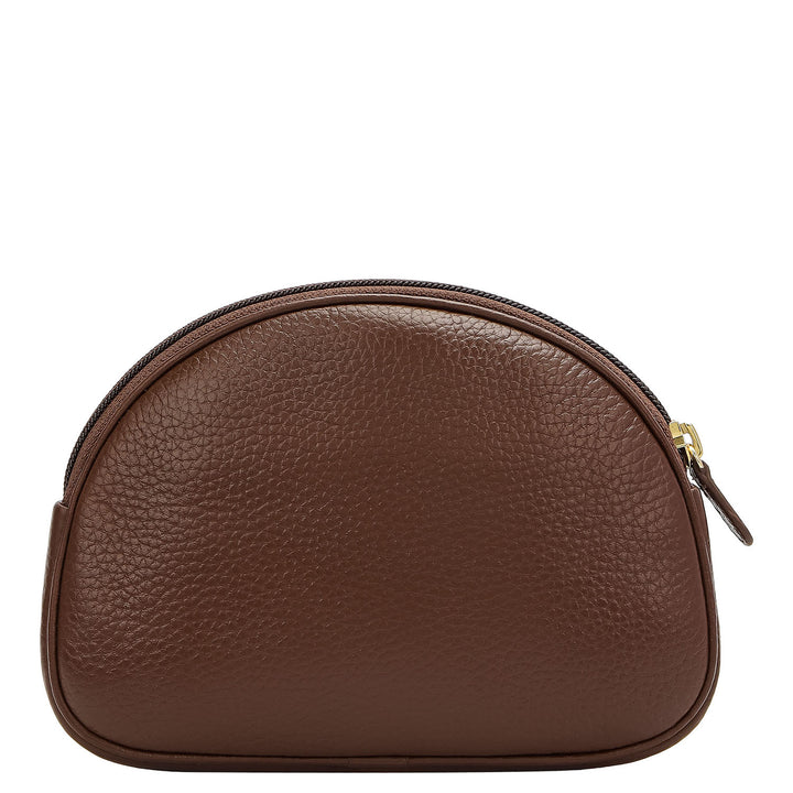 Classic Vanity Pouch (M) - Mocha