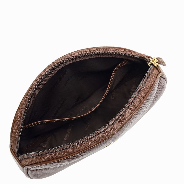Classic Vanity Pouch (M) - Mocha