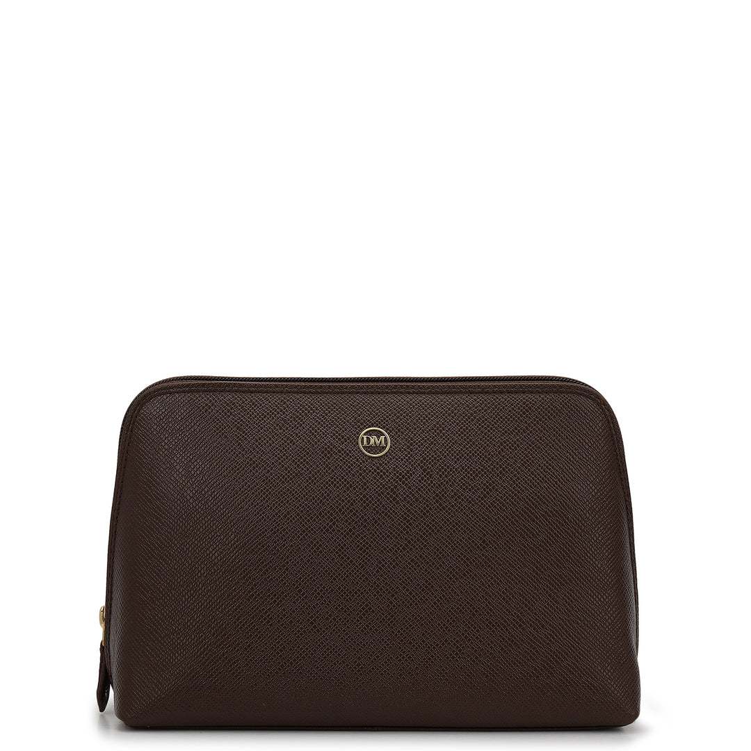 Classic Vanity Pouch - Walnut