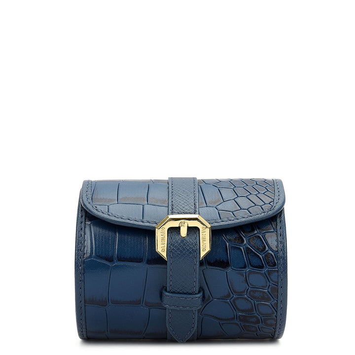 Single Slot Leather Watch Box - Twilight