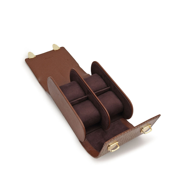 Monogram Leather Watch Box - Date