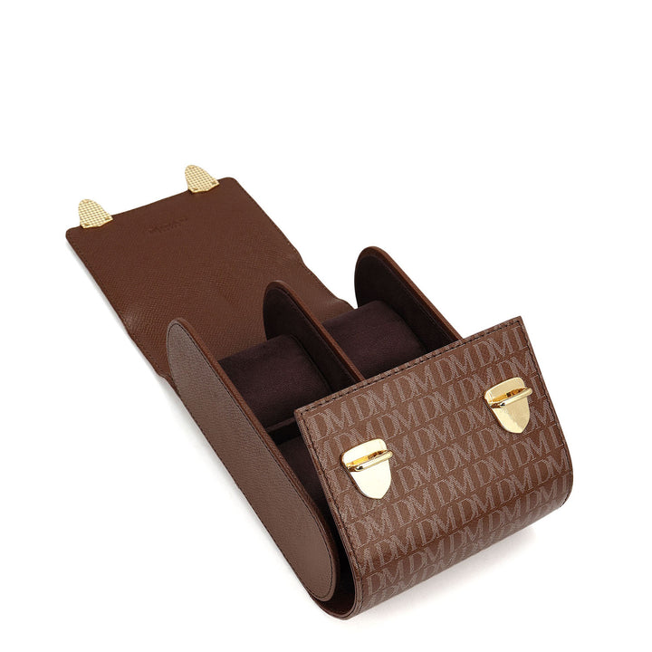 Monogram Leather Watch Box - Date