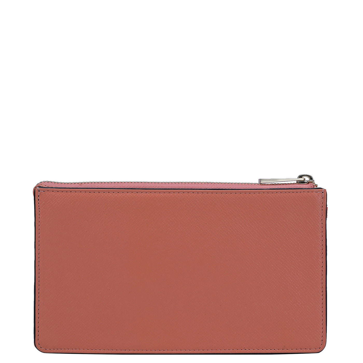 Franzy Leather Ladies Wallet - Salmon