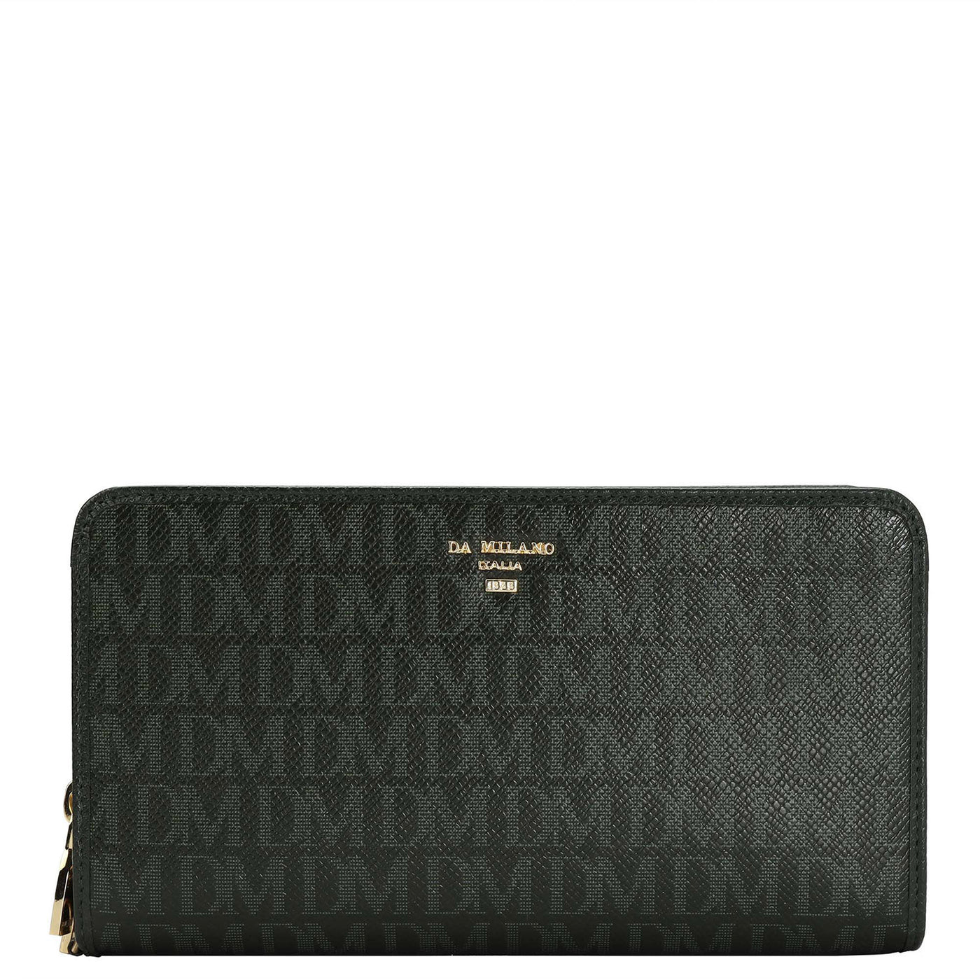 Monogram Franzy Leather Multi Pouch - Petrol Green