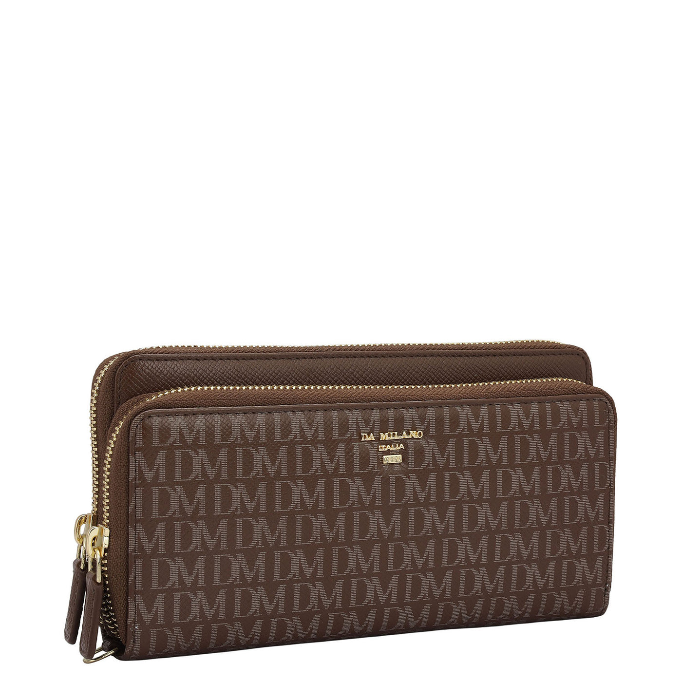 Monogram Leather Ladies Wallet - Date