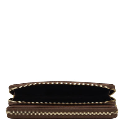 Monogram Leather Ladies Wallet - Date