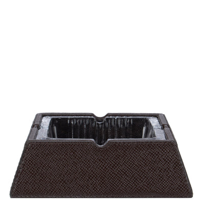 Franzy Leather Ash Tray - Brown