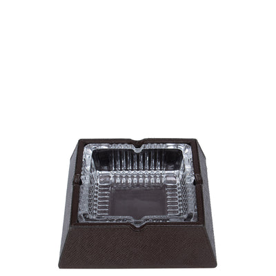 Franzy Leather Ash Tray - Brown