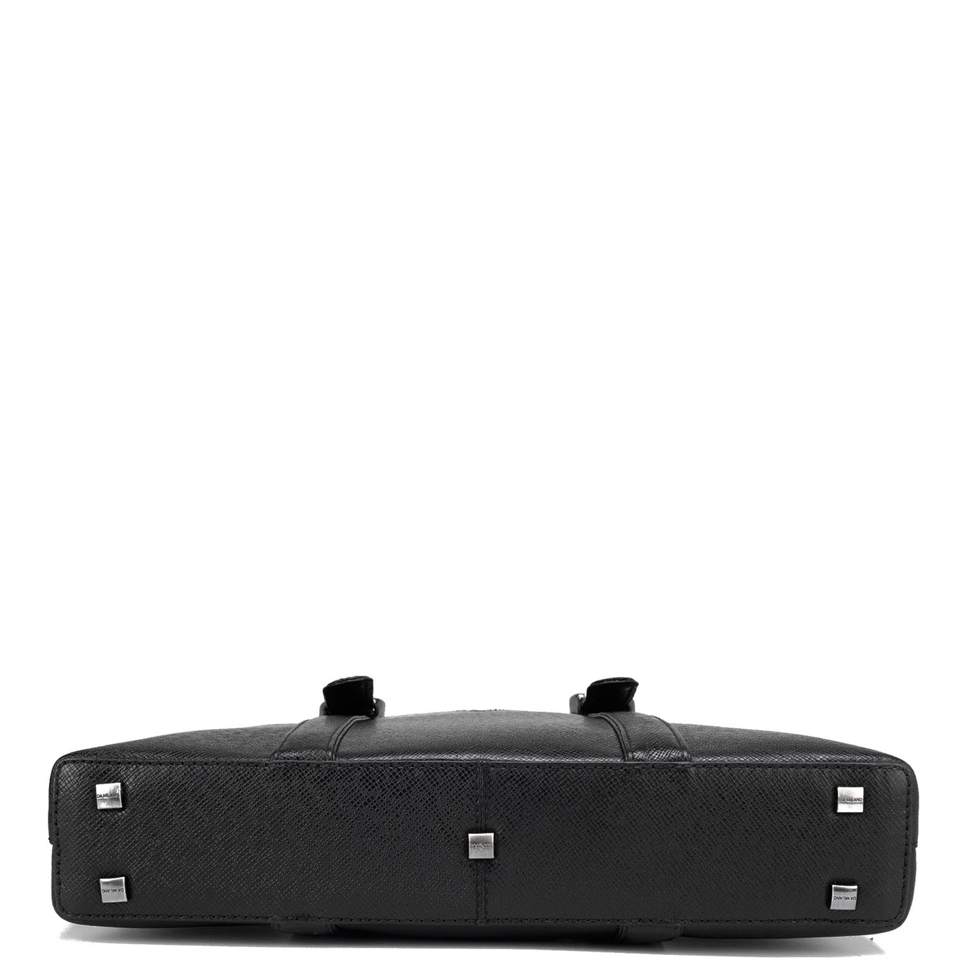 Franzy Leather Laptop Bag - Black