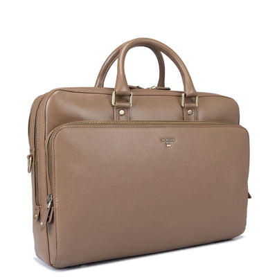Cafe Franzy Leather Computer Bag - Upto 14"