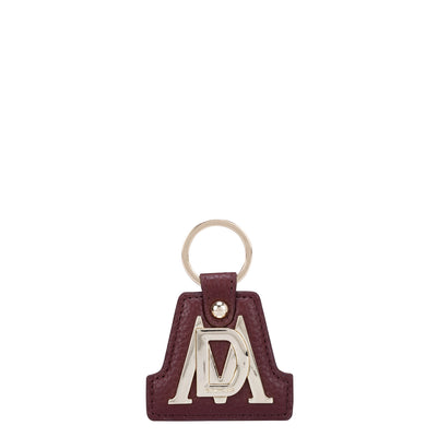 Maroon Wax Ladies Wallet & Keychain Gift Set