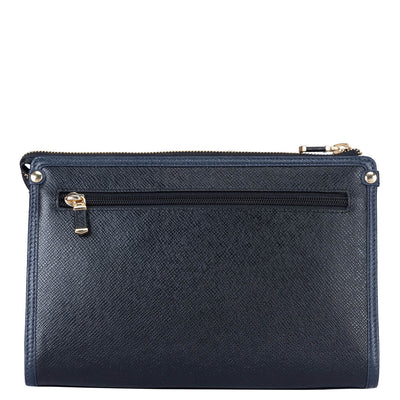 Franzy Leather Multi Pouch - Black