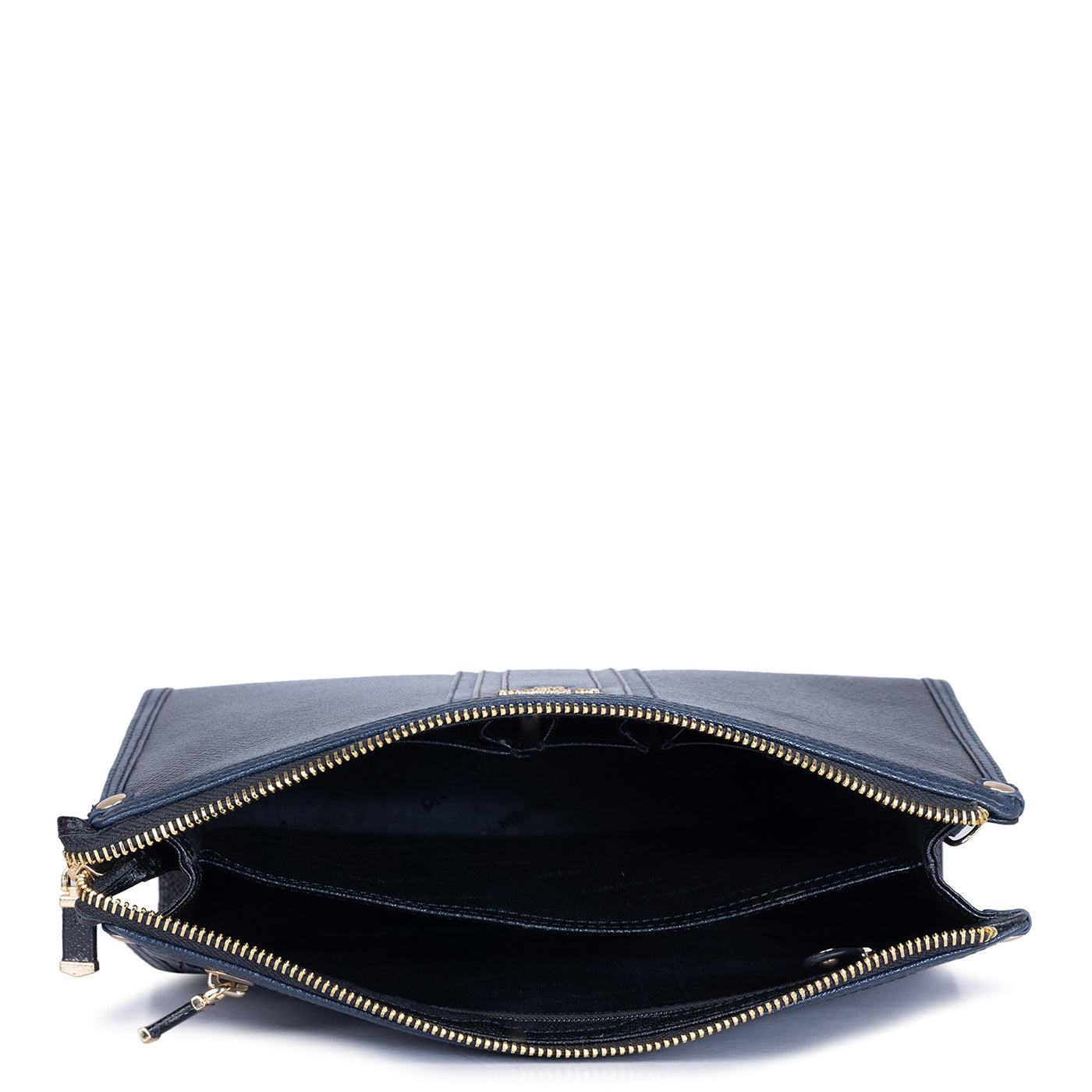 Franzy Leather Multi Pouch - Black