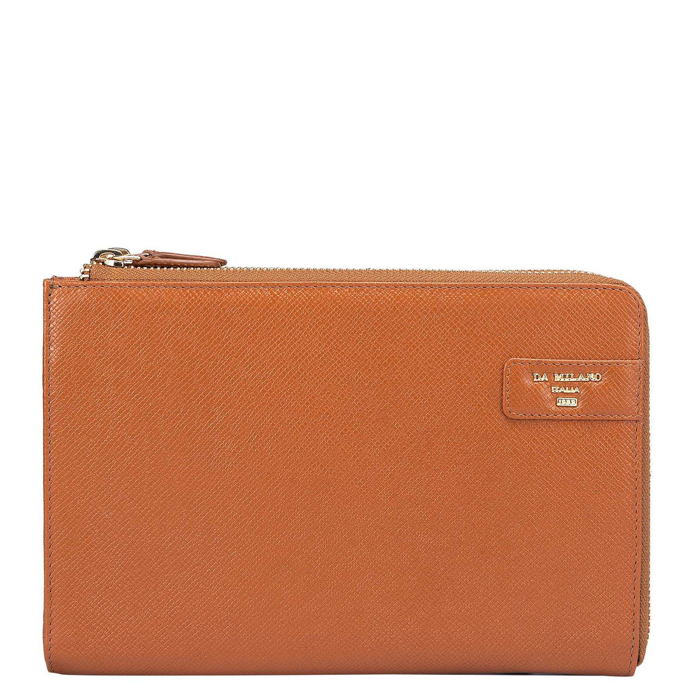 Franzy Leather Multi Pouch - Cognac