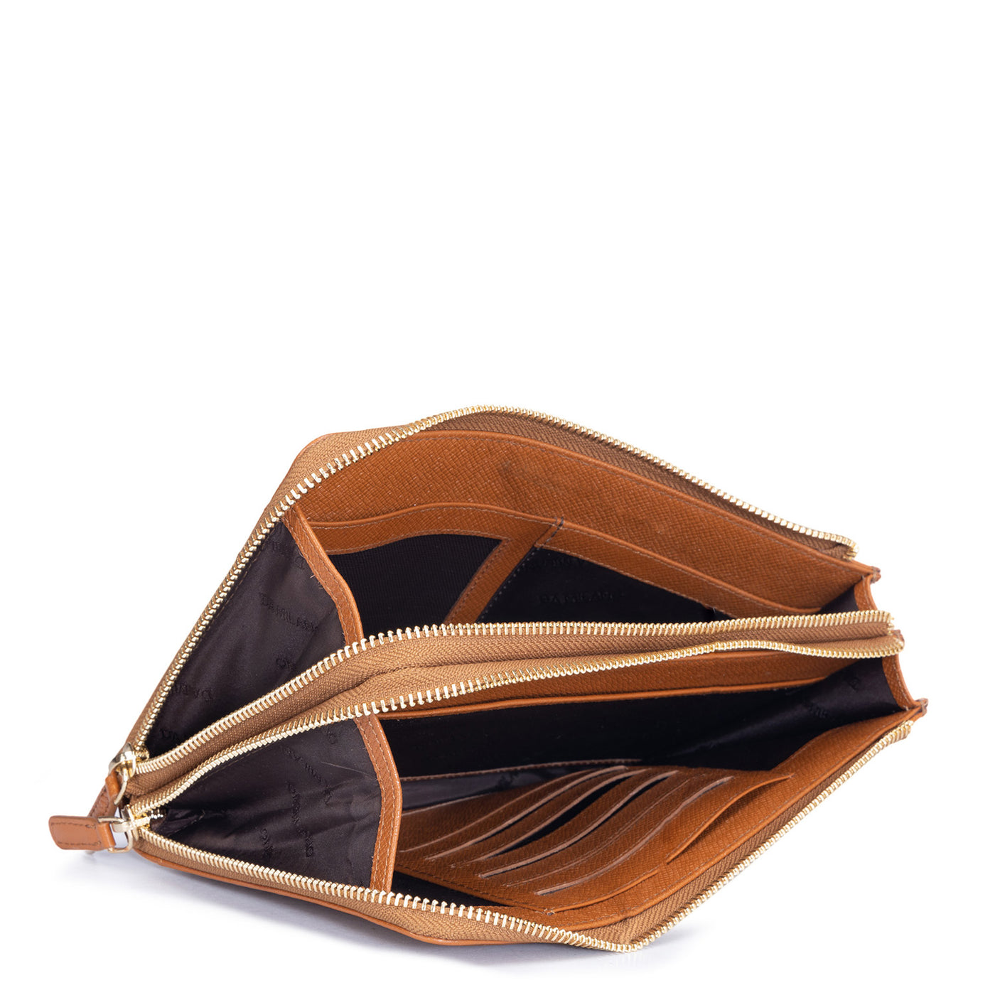 Franzy Leather Multi Pouch - Cognac