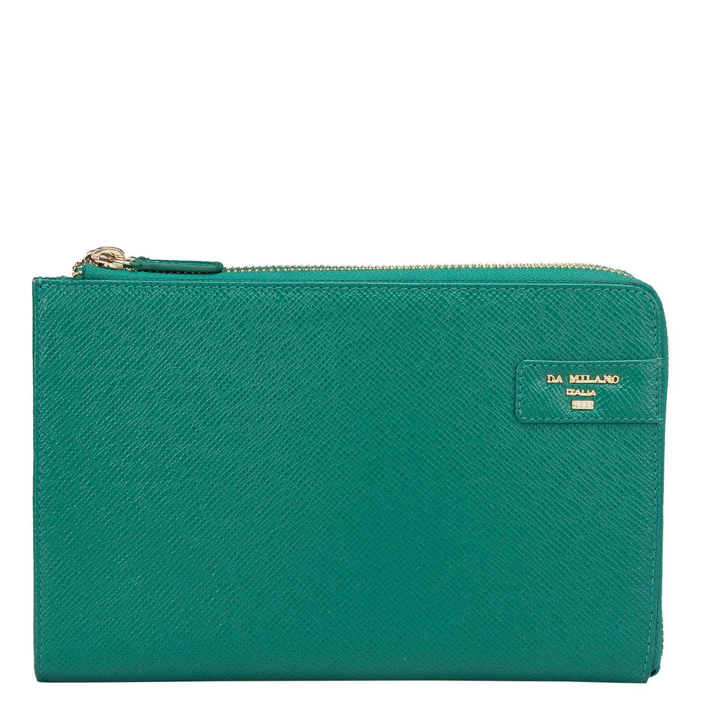 Franzy Leather Multi Pouch - Green