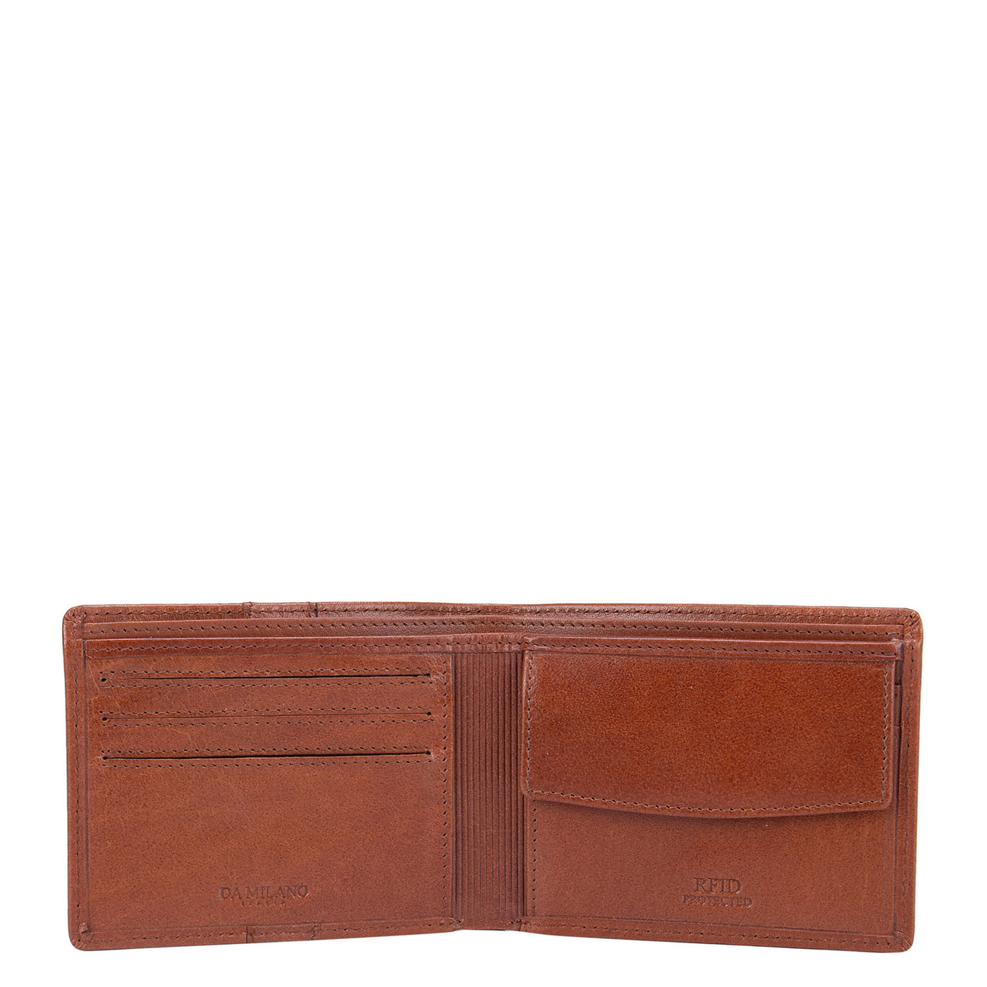 MILANDO Men Wallet Bi-fold Business Wallet Purse Luxury Multi-Card
