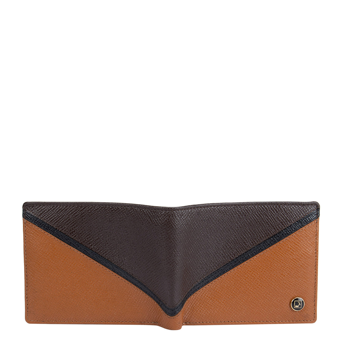 Franzy Leather Mens Wallet - Chocolate & Cognac