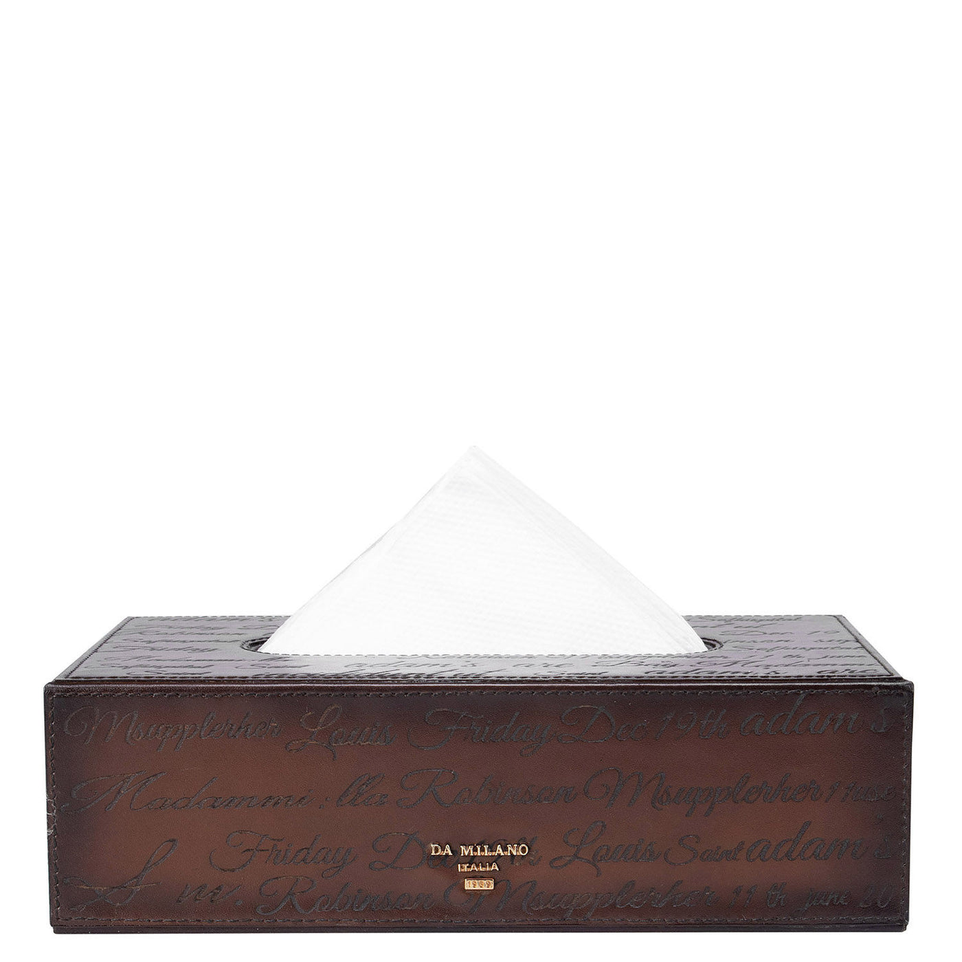 Brown Signato Napkin Case