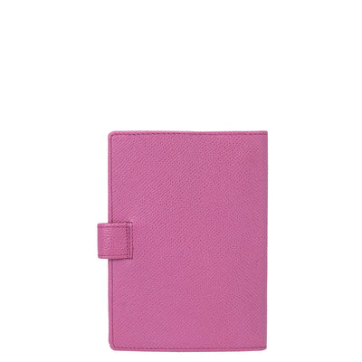 Franzy Leather Passport Case - Pink