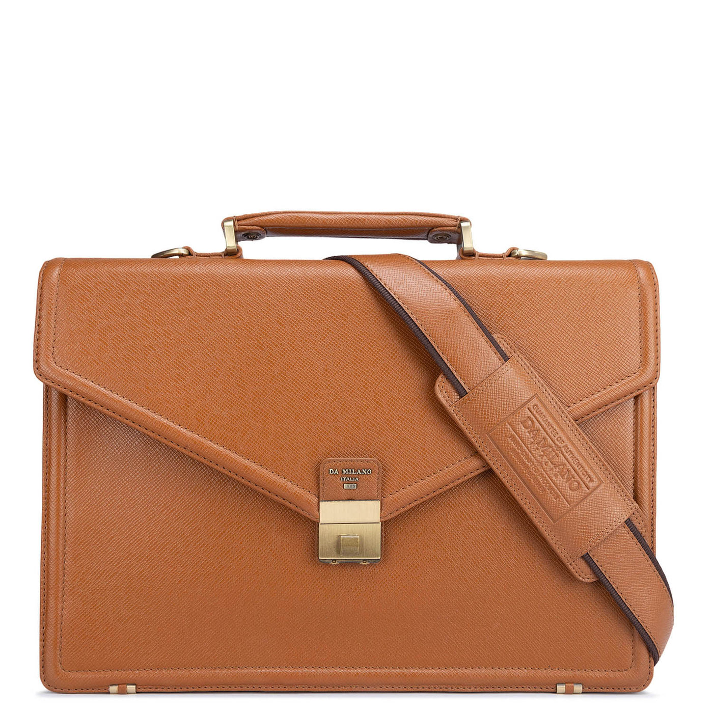 Franzy Leather Portfolio - Cognac