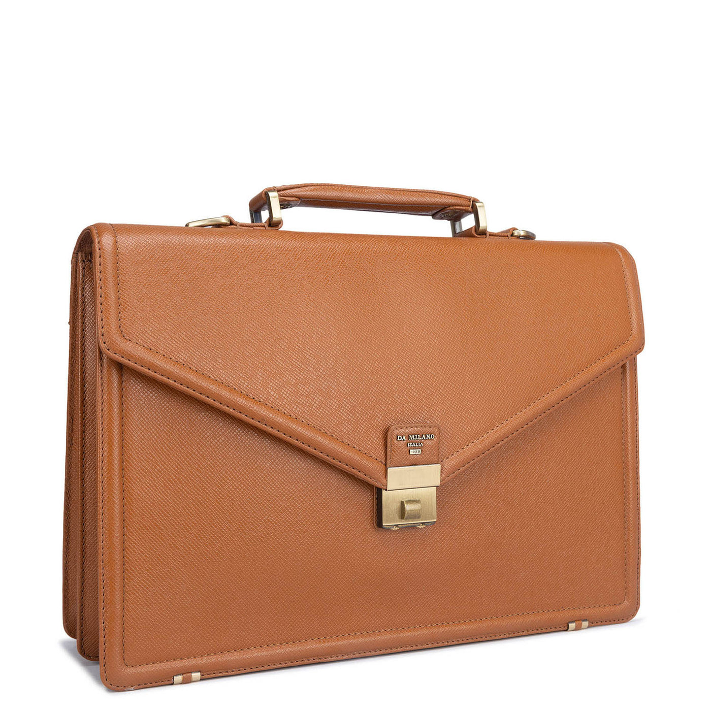 Franzy Leather Portfolio - Cognac