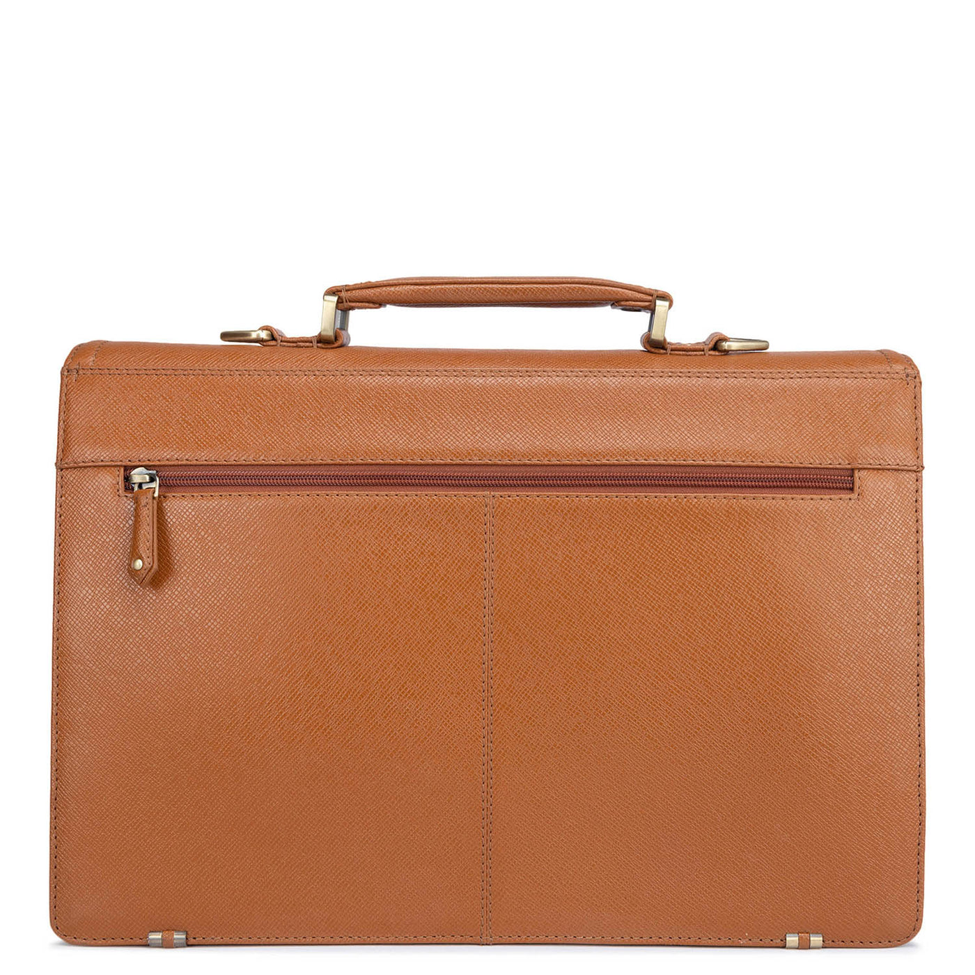 Franzy Leather Portfolio - Cognac