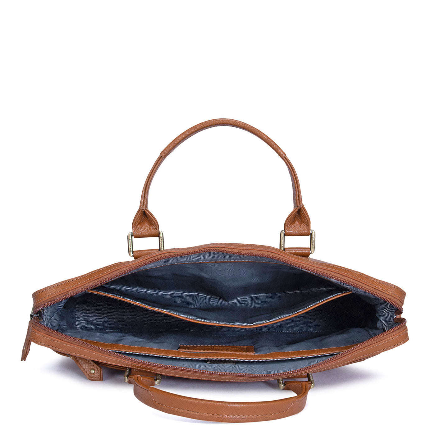 Franzy Leather Laptop Sleeve - Cognac